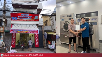 Không ngại đường xa: Combo máy giặt sấy công nghiệp wasky có mặt tại Nha Trang