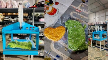 Sử dụng máy ép chân không và máy hàn miệng túi cho chăn ga gối gấu bông – Giải pháp tiết kiệm không gian và bảo quản hiệu quả