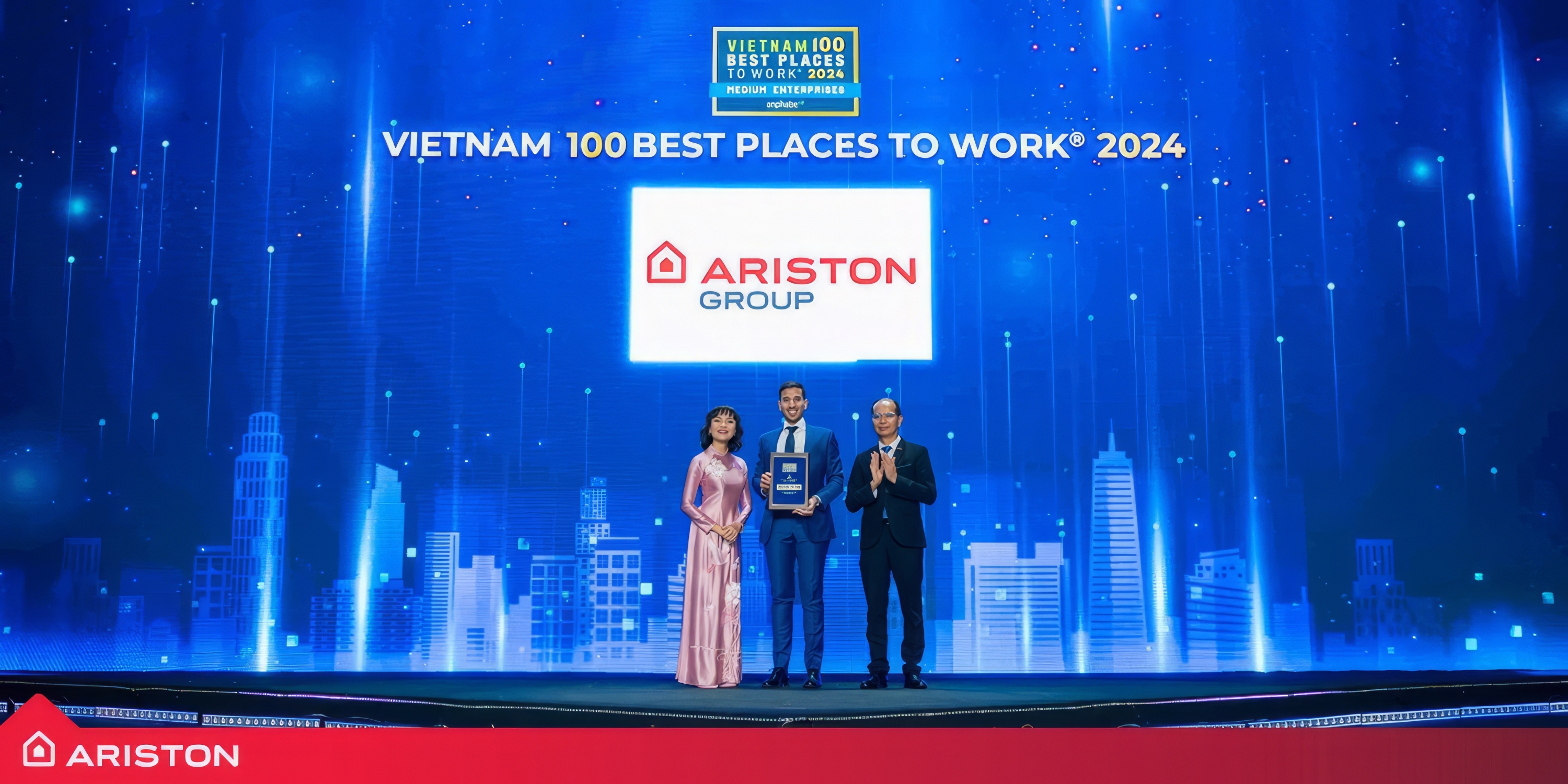 Ariston xuất sắc được vinh danh là "Nơi Làm Việc Tốt Nhất Việt Nam" năm thứ hai liên tiếp