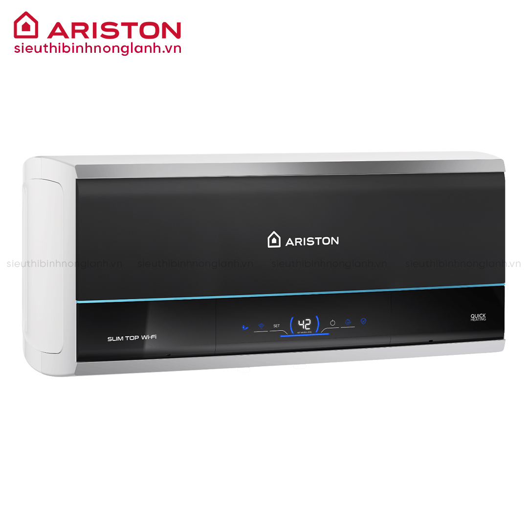 Góc nghiêng bình nóng lạnh Ariston SLim3 Top wifi 30 Lít