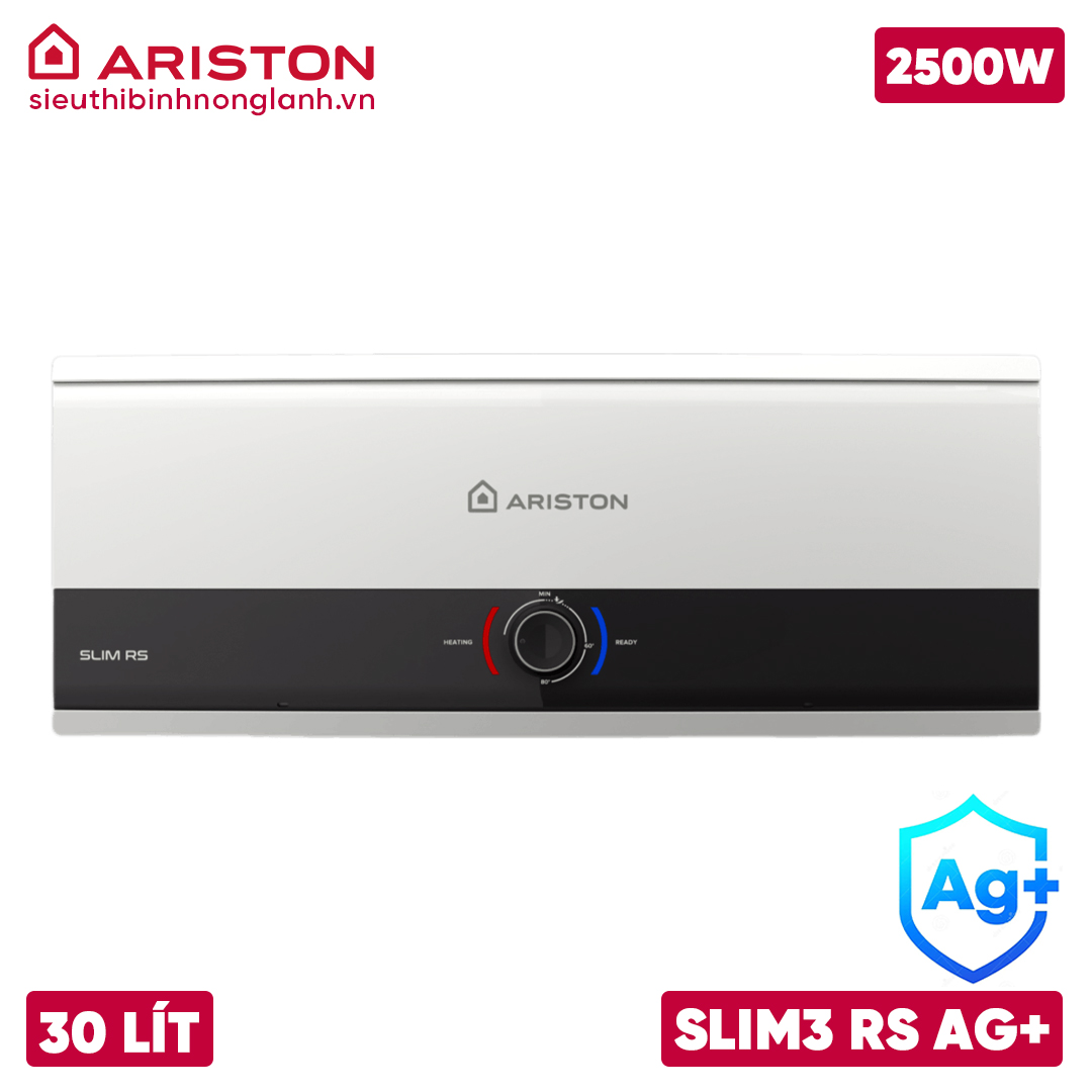 Bình nóng lạnh Ariston 30L SLIM3 30 RS AG+ VN