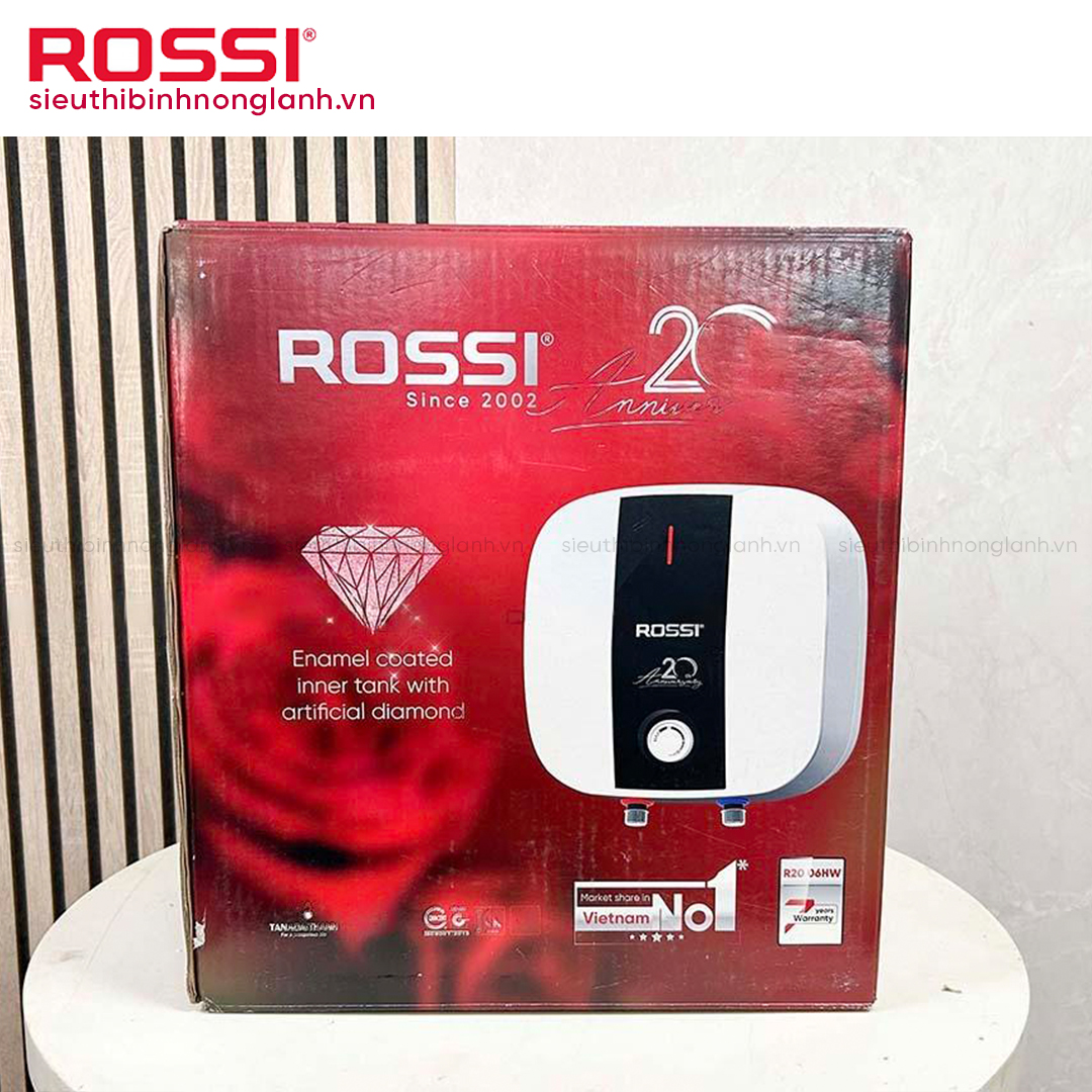 Bình Nóng Lạnh Mini ROSSI 6L - Giải Pháp Hoàn Hảo Cho Mọi Không Gian